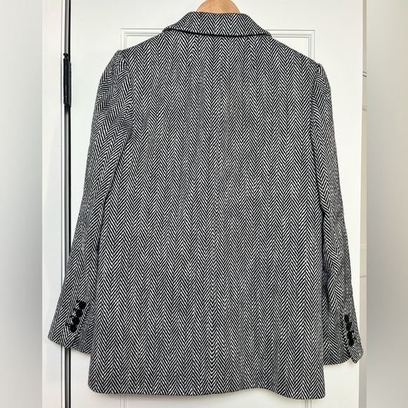 Theory Piazza Chevron Tweed Jacket (2) - Picture 2 of 4